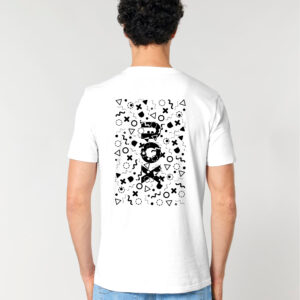 Camiseta unisex - Bordado Icono XOU - XOU - color Blanco - 72